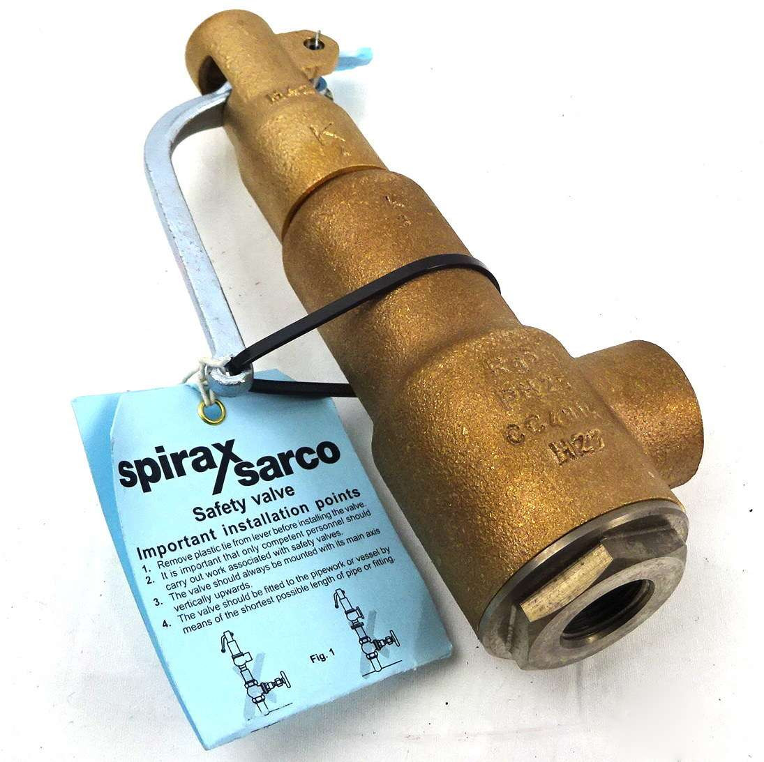 Safety Valve SV615AS Spirax Sarco 0.71S/G 0.52L - Axxa - Motor